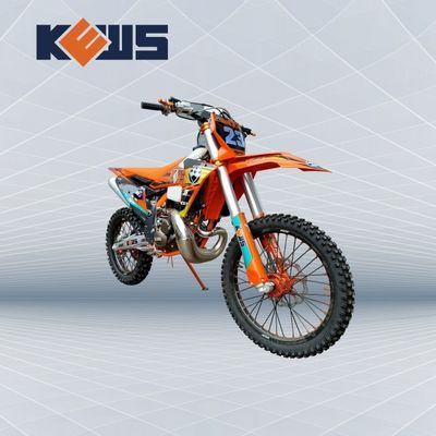 KEWS MT250cc Orange Frame Nước làm mát 2 đột quỵ xe máy ngoài đường với EXCEL Rim