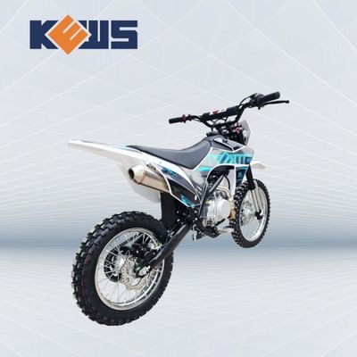 KEWS Iron Rim 125CC Pitbike 4 đột quỵ Enduro Xe máy treo phía sau cho thanh thiếu niên