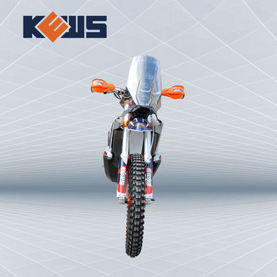 Toàn bộ 120KM / H Xe máy Rally 450 CC Dirt Bike Xe máy đòn bẩy cao