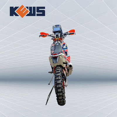 Toàn bộ 120KM / H Xe máy Rally 450 CC Dirt Bike Xe máy đòn bẩy cao