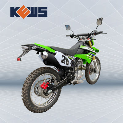 K21 Enduro Dirt Bike 250CC Xe mô tô bốn thì trên xe đạp địa hình