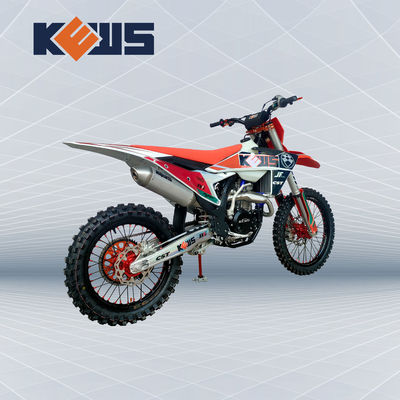 K23 Xe đạp địa hình màu đỏ trắng và đen với động cơ làm mát bằng nước NC300S Xe máy Enduro 23kw