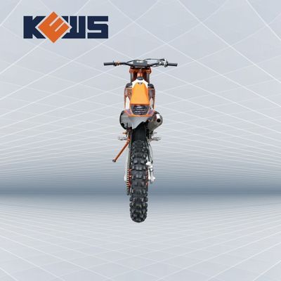 KEWS MT250cc Orange Frame Nước làm mát 2 đột quỵ xe máy ngoài đường với EXCEL Rim