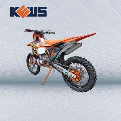 KEWS MT250cc Orange Frame Nước làm mát 2 đột quỵ xe máy ngoài đường với EXCEL Rim