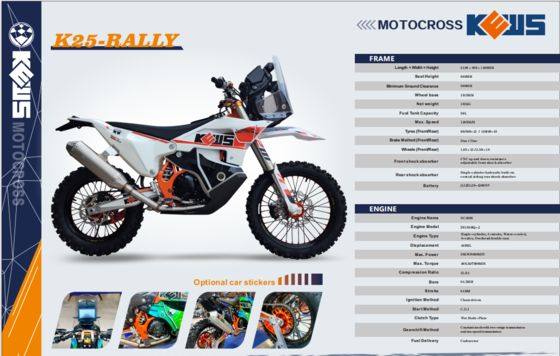 Unleash the Power of Rally Motorcycles 6-Speed Manual Transmission and 40.8 Max Power for the Ultimate Riding Experience